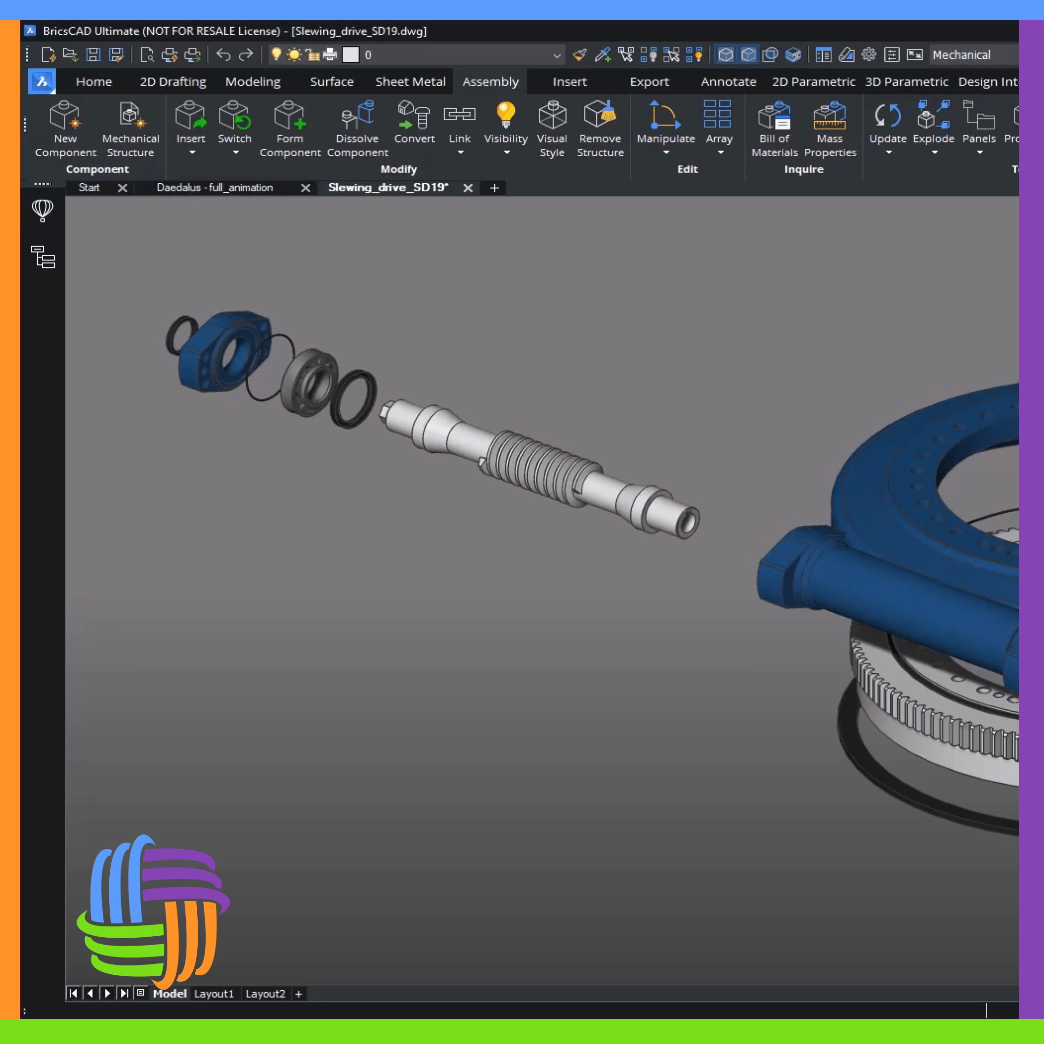 MechSoft - BricsCAD V24 ile Arayüz Tasarımı